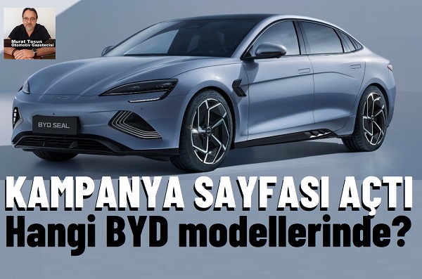 BYD Kampanya indirim Kasım 2025