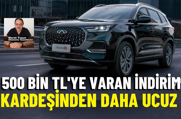 Chery Tiggo 8 kaç para?