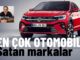 Otomobil Satış Rakamları Ekim 2025.