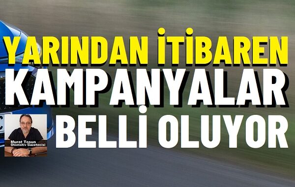 Otomobil kampanya indirimleri Aralık 2025