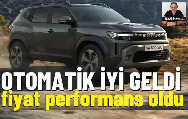 Renault Duster Otomatik Fiyat Listesi
