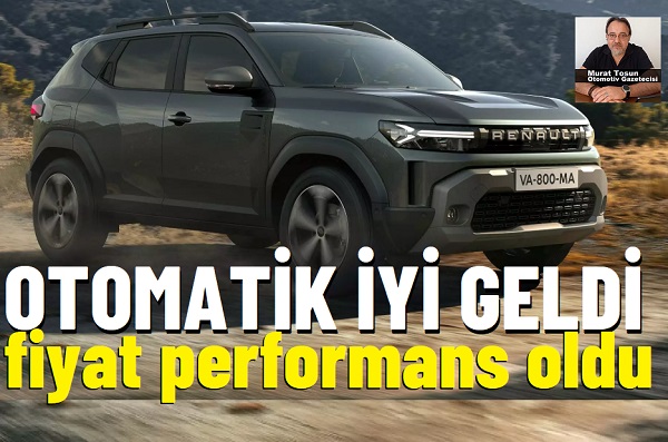 Renault Duster Otomatik Fiyat Listesi