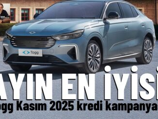 Togg Kampanya Kredi Kasım 2025