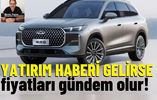 Yeni Chery Tiggo 8 2025