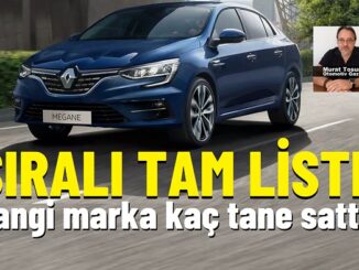 Araç Satış Rakamları Kasım 2025