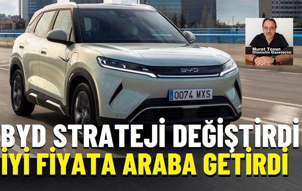 BYD Atto 2 fiyat listesi.
