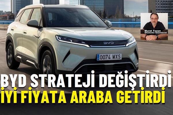 BYD Atto 2 fiyat listesi.