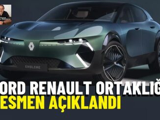 Ford Renault ortaklığı elektrikli otomobil.
