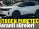 Stellantis Puretech garanti uzatma Citroen