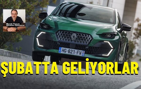 Yeni gelecek otomobiller 2026.