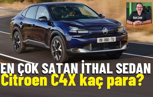 Citroen C4X Fiyat Listesi Ocak 2026.