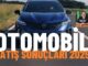 Otomobil satış sonuçları 2025 ODMD