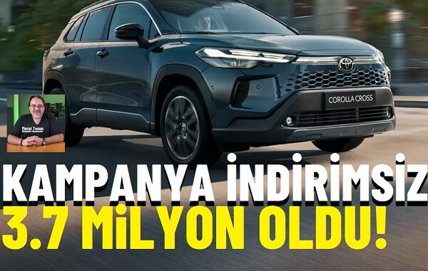 Toyota Fiyat Listesi Ocak 2026