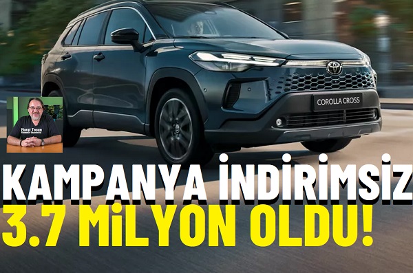 Toyota Fiyat Listesi Ocak 2026