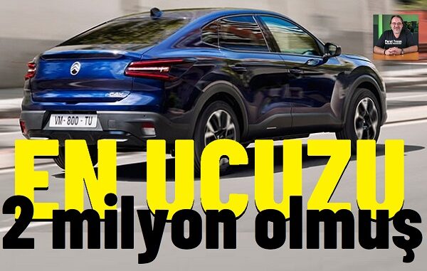 2026 Citroen C4X Fiyat Listesi.