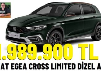 Fiat Egea Cross fiyat listesi 2026