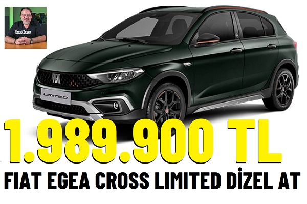 Fiat Egea Cross fiyat listesi 2026