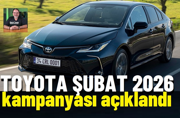 Toyota Kampanya indirim Şubat 2026