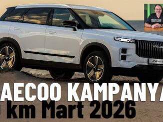 JAECOO 7 indirim Mart 2026