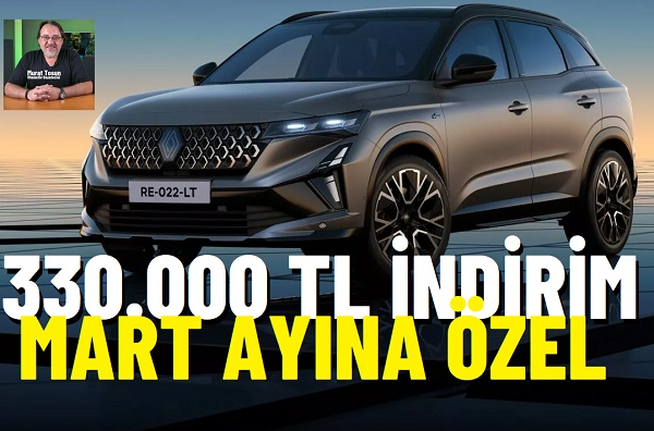Renault kampanya indirim Mart 2026
