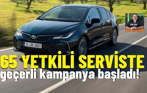 Toyota Yetkili Servis Kampanyası 2026.