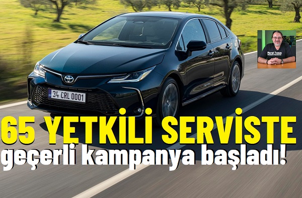 Toyota Yetkili Servis Kampanyası 2026.