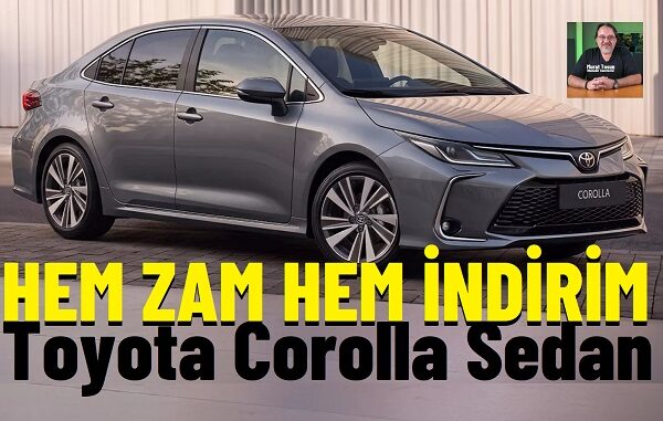 Corolla kampanya indirimli fiyatlar 2026.