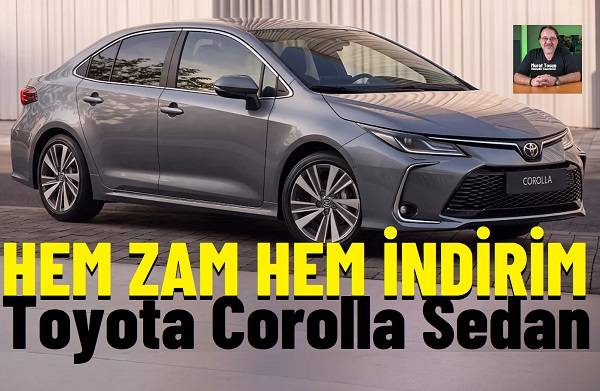 Corolla kampanya indirimli fiyatlar 2026.