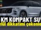 2026 SUV fiyatları Eylül 0 km